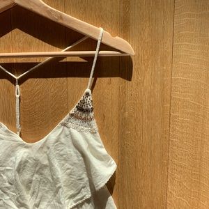 American Eagle Ruffled Boho Dress